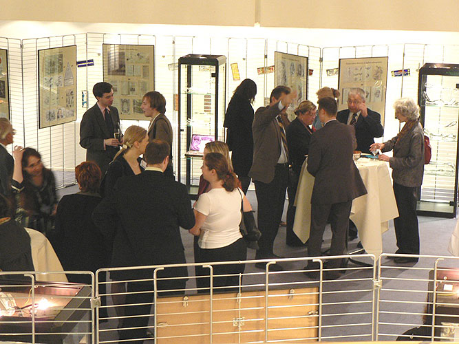 Vernisáž výstavy EVROPA, KOLÉBKA VĚDECKÉHO PORODNICTVÍ, 2.10.2007, budova Paul Henry Spaak, Evropský parlament v Bruselu