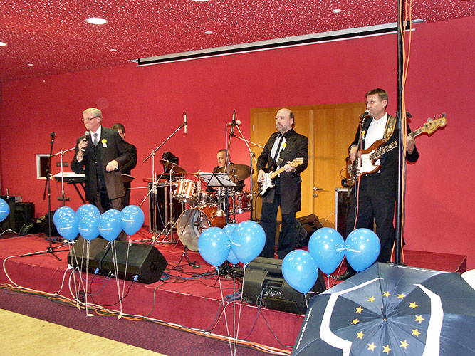 Jazzman Laďa Kerndl se svou kapelou Jazz Friends, Evropský večer 2007, pátek 19. října 2007, OREA Hotel Dvořák v Táboře