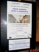 Vernisáž výstavy  MÍSTA UTRPENÍ, SMRTI A HRDINSTVÍ, 9. ledna 2008, Gotický sál Husitského muzea v Táboře | 