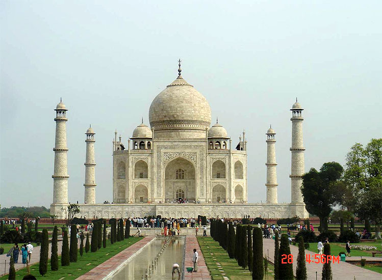 Agra: Tádž-Mahál, návštěva Indie 30.3. – 3.4.2008