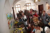 Vernisáž výstavy "Evropa očima dětí MŠ", 18. dubna 2008, Městská knihovna v Milevsku, foto: Roman Růžička | 