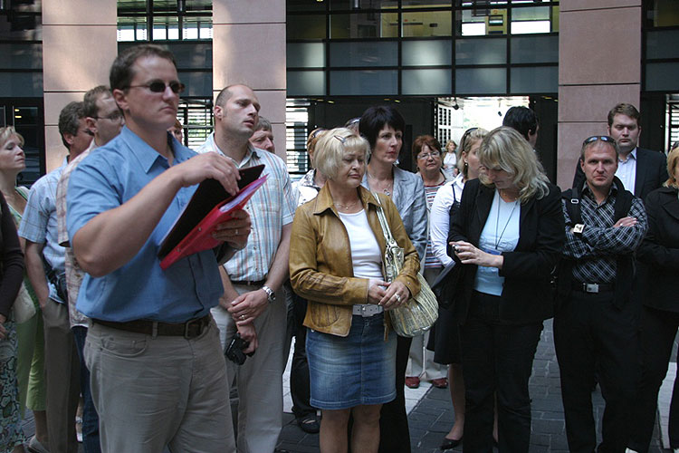 Jihočeši navštívili 18. a 19. června 2008 Štrasburk na pozvání europoslance Jaroslava Zvěřiny, foto: Roman Růžička