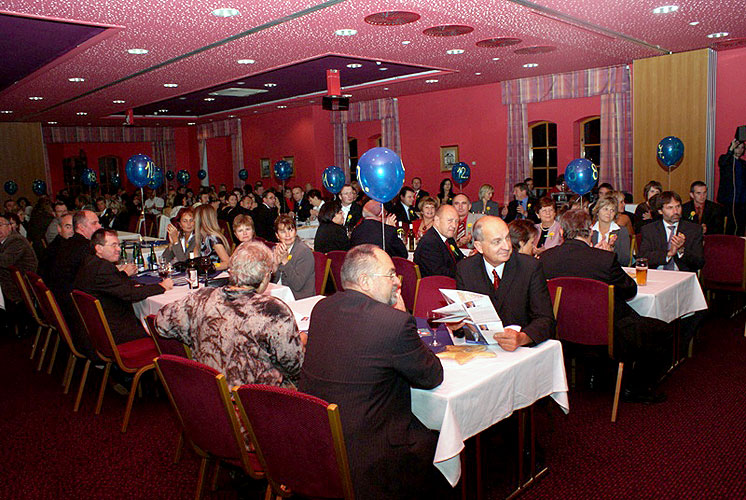 Evropský večer 2008, OREA Hotel Dvořák v Táboře, pátek 26. září 2008