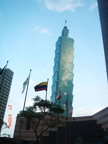 Věž 101 v Taipei, Taiwan 29. - 31.10.2008