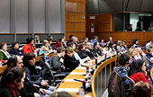 Konference na téma kreativity a inovací v Evropě z iniciativy europoslance Jaroslava Zvěřiny a sdružení Česká hlava pod záštitou poslaneckého klubu EPP-ED, Brusel 29.1.2009, foto: Lubor Mrázek | 
