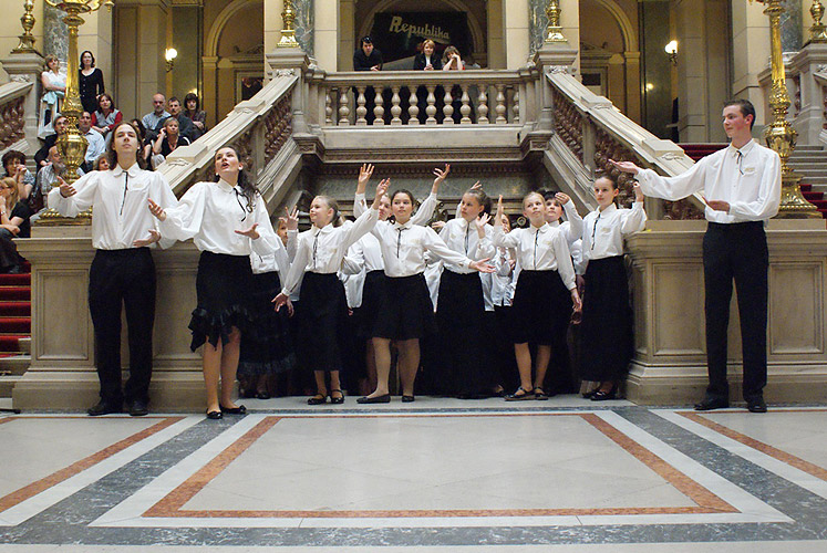 Vernisáž výstavy Evropa, kolébka vědeckého porodnictví, 7. května 2009, Národní muzeum Praha, foto: Jan Karlovský