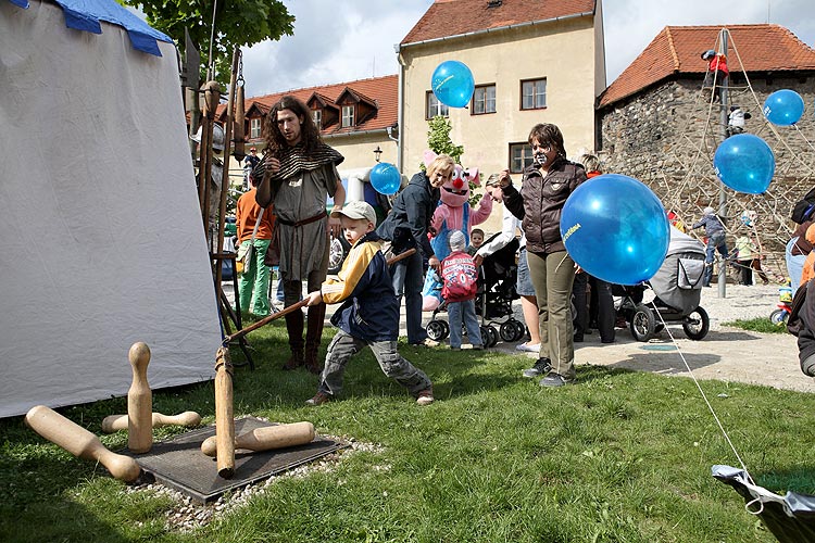 Zábavné odpoledne pro děti v Českém Krumlově, 28. května 2009, foto: Lubor Mrázek