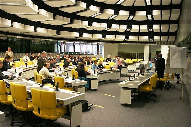 Na návštěvě v Evropské komisi, Brusel 2005