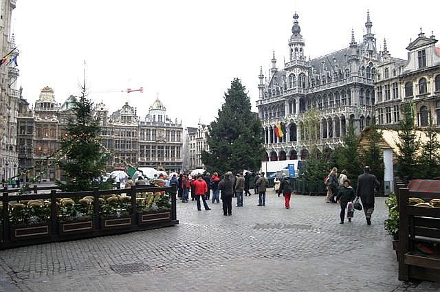 Náměstí Grand Place, Brusel 2005