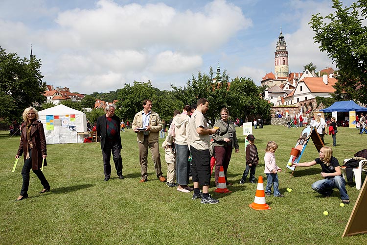 Den dětí - POHÁDKOVÁ EVROPA pořádaný DDM Český Krumlov, 31. května 2009, foto: Lubor Mrázek