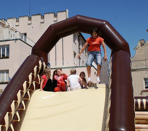 Zábavné odpoledne pro děti v Táboře, 1. června 2009, foto: Jan Karlovský