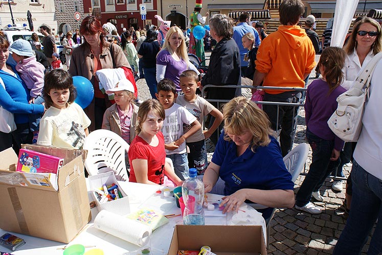 Zábavné odpoledne pro děti v Táboře, 1. června 2009, foto: Jan Karlovský