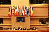 Pohled na předsednictvo EP, Brusel 2005 | 