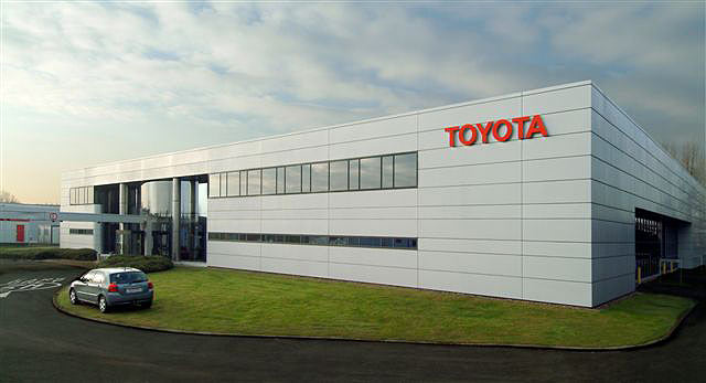 Technické centrum společnosti Toyota v bruselské čtvrti Zaventem