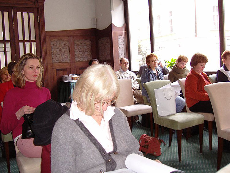 Tisková konference Sexuologické společnosti ČLS a Společnosti pro podporu sexuologie na téma "potravinové doplňky", 1. března 2006, Hotel Paříž, Prahana 2006, Hotel Paříž, Praha