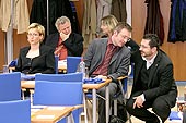 Pracovní setkání komunálních politiků Karlovarského kraje, 28.4.2006, Krajská knihova Karlovy Vary, foto: Lubor Mrázek | 