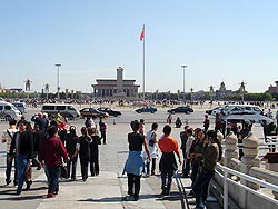 Peking - náměstí Nebeského klidu, návštěva Čínské lidové republiky 8.5. - 11.5.2006 | 