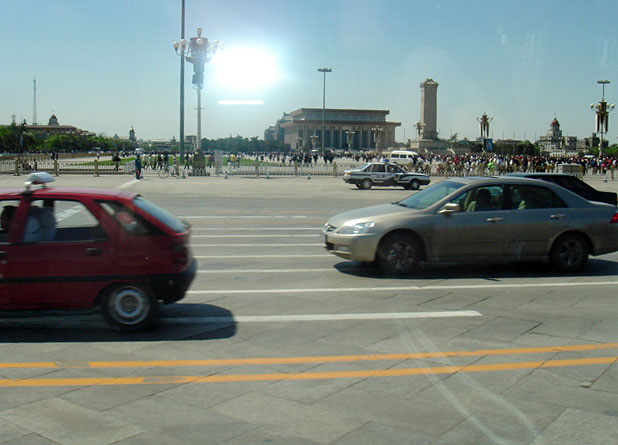 Peking - náměstí Nebeského klidu, návštěva Čínské lidové republiky 8.5. - 11.5.2006