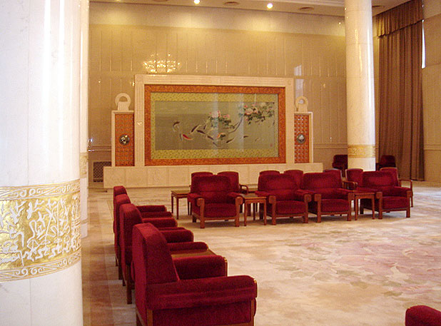Peking - Národní lidový kongres ČLR - interiéry, návštěva Čínské lidové republiky 8.5. - 11.5.2006