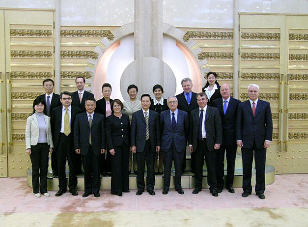 Peking - přijetí místopředsedou NLK ČLR, návštěva Čínské lidové republiky 8.5. - 11.5.2006