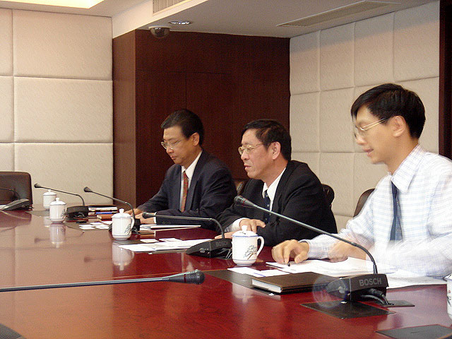 Šanghaj - diskuse s pracovníky SIPA (Shanhai Intellectual Property Administration), návštěva Čínské lidové republiky 8.5. - 11.5.2006