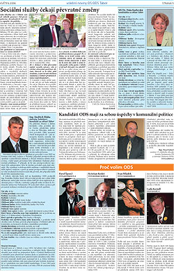 Volební noviny OS ODS Tábor, květen 2006, strana 5 | 