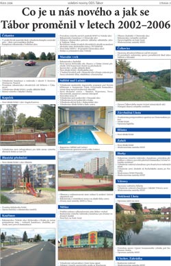 Volební noviny OS ODS Tábor, říjen 2006, strana 3 | 