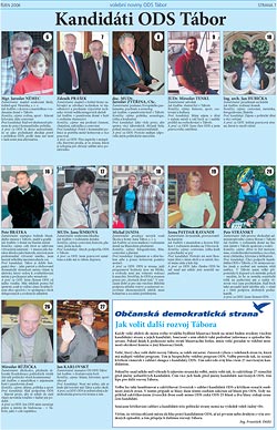 Volební noviny OS ODS Tábor, říjen 2006, strana 7 | 