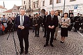 Návštěva prezidentského páru v Táboře, 26.3.2003 | 